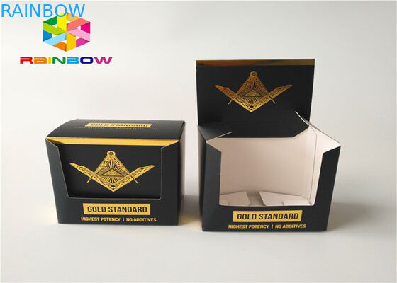 Affichage cosmétique ondulé fait sur commande de compteur de masque d'emballage de boîte de papier pour des produits de soin pour la peau