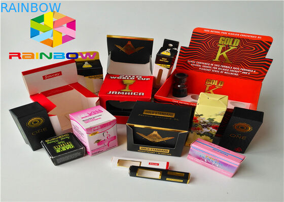 Affichage cosmétique ondulé fait sur commande de compteur de masque d'emballage de boîte de papier pour des produits de soin pour la peau