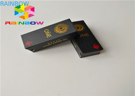 Boîte de papier de longue durée de vie empaquetant 0.5ml - emballage de bouteille de compte-gouttes d'huile de 30ml CBD