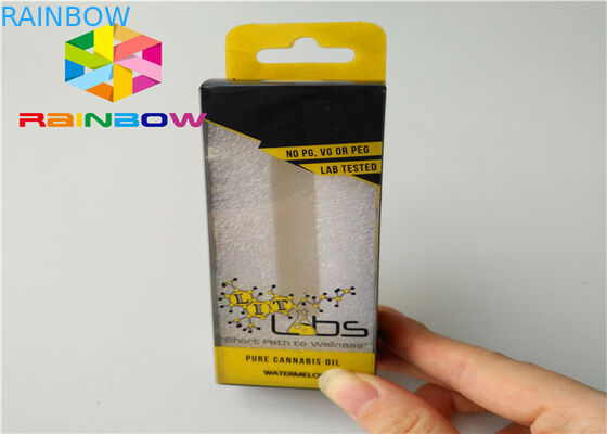 Boîte de papier de longue durée de vie empaquetant 0.5ml - emballage de bouteille de compte-gouttes d'huile de 30ml CBD