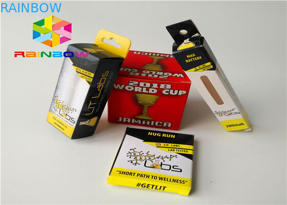 Boîte de papier de longue durée de vie empaquetant 0.5ml - emballage de bouteille de compte-gouttes d'huile de 30ml CBD