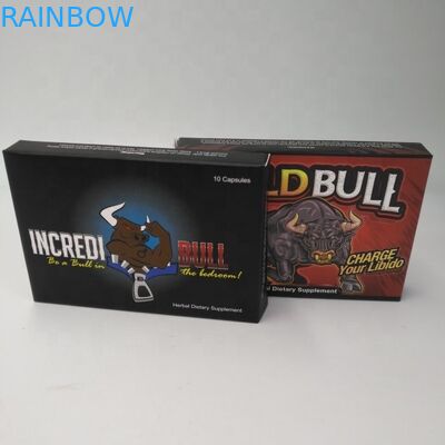 Poches faites sur commande pliables empaquetant 300gsm le jour du carton 7 boîte de pilule de 2 jours