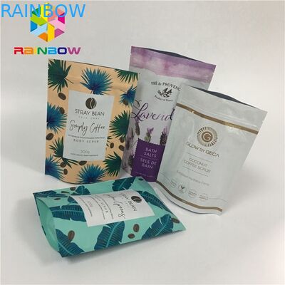 3 couches de masque de papier d'aluminium de sac de poche cosmétique vide stratifiée de masque rescellable