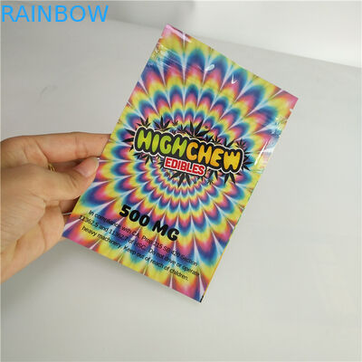 3.5g Mylar met en sac l'emballage de papier d'aluminium pour des mauvaises herbes/de fines herbes fait sur commande/pilules