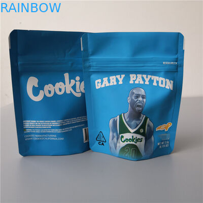 Sachets en matière plastique de biscuits empaquetant l'emballage biodégradable résistant de fleur d'enfant d'aluminium