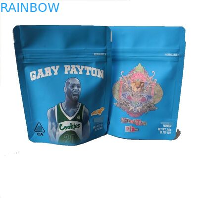 Sachets en matière plastique de biscuits empaquetant l'emballage biodégradable résistant de fleur d'enfant d'aluminium