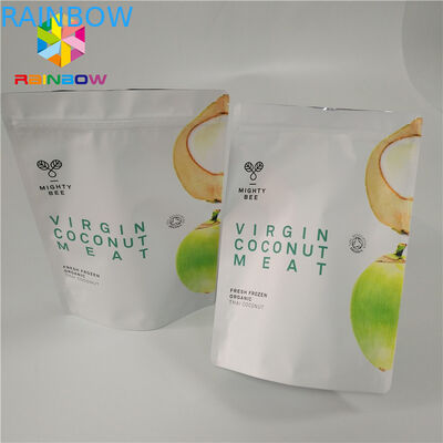 Rescellables en plastique de Mylar de papier d'aluminium tiennent des poches Doypack pour l'emballage de sucre de sucrerie de casse-croûte