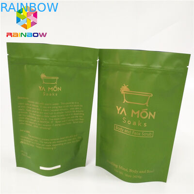 Rescellables en plastique de Mylar de papier d'aluminium tiennent des poches Doypack pour l'emballage de sucre de sucrerie de casse-croûte