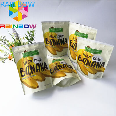 Sachets en matière plastique faits sur commande de logo empaquetant les sacs brillants de Doypack de tirette de Mylar de graine de mauvaise herbe d'aluminium