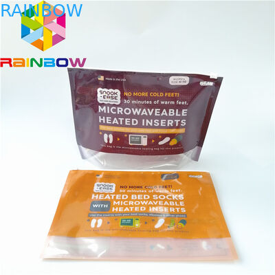 L'empaquetage de sachets en matière plastique de vêtement des sous-vêtements des hommes se tiennent glissant la coutume de sac de tirette