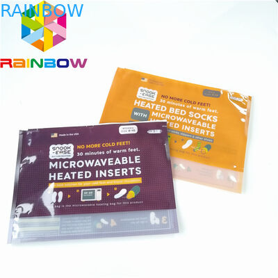 L'empaquetage de sachets en matière plastique de vêtement des sous-vêtements des hommes se tiennent glissant la coutume de sac de tirette