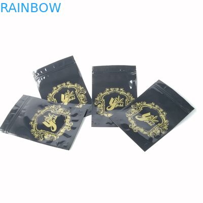 Les sachets en matière plastique biodégradables empaquetant CBD sarcle les sacs médicaux zip-lock de Hemps de papier d'aluminium