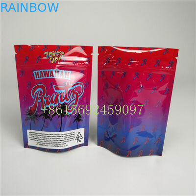 Poche de fines herbes de biscuit de mauvaise herbe de Runtz de garçons de jungle d'emballage d'encens de serrure en plastique de fermeture éclair