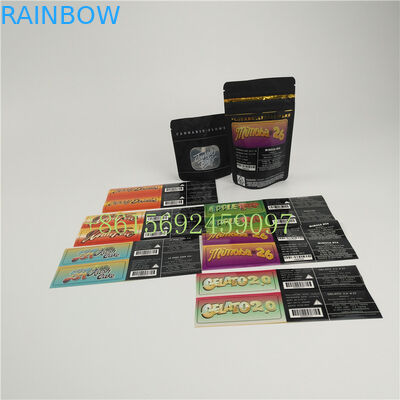 Le sac étanche à l'humidité de dessus de la tirette 3.5g, tiennent l'emballage de Mylar d'autocollant de garçon de jungle de poche