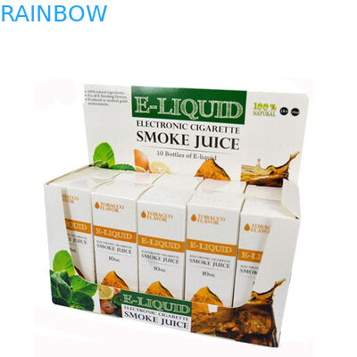 Boîte de papier pliable empaquetant l'autocollant liquide de bouteille de l'huile E de 10ml 15ml 30ml CBD