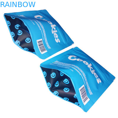 Encens de fines herbes durable empaquetant les sacs en plastique de biscuits de Mylar la Californie de mini mauvaise herbe zip-lock