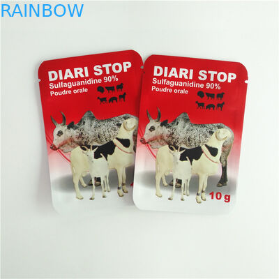 Gravure de poche d'aliment pour animaux familiers du Maroc imprimant l'emballage alimentaire du chien 10g étanche à l'humidité