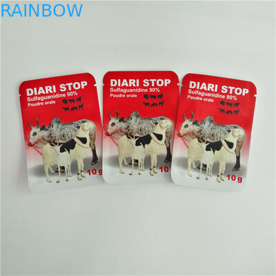 Gravure de poche d'aliment pour animaux familiers du Maroc imprimant l'emballage alimentaire du chien 10g étanche à l'humidité