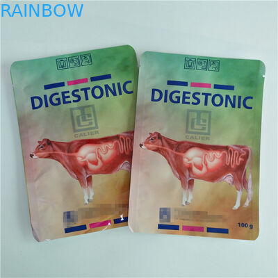 Le Nigéria a adapté le paquet aux besoins du client de pure race d'épices des sacs 100g 150g d'emballage alimentaire d'impression