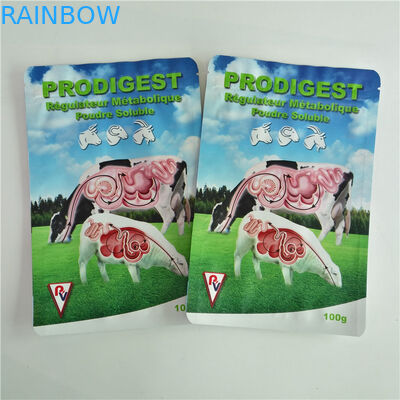 Le Nigéria a adapté le paquet aux besoins du client de pure race d'épices des sacs 100g 150g d'emballage alimentaire d'impression