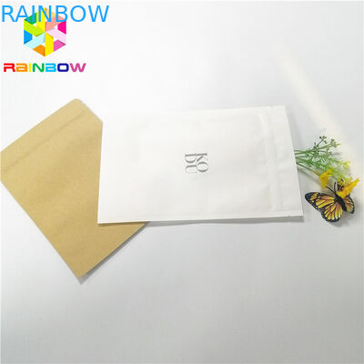 Poches de plastique stratifié empaquetant la poche zip-lock rescellable d'emballage de catégorie comestible