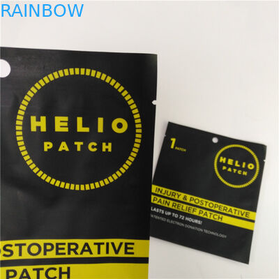 Sac latéral de la soudure à chaud de papier d'aluminium 3 jetables pour les corrections de crème de gel d'oeil/masque facial