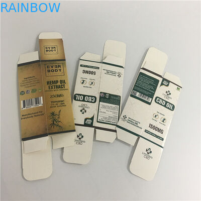 Boîte en carton chaude de livre blanc de cartouche de stylo de vape d'emballage de boîte de papier de vente