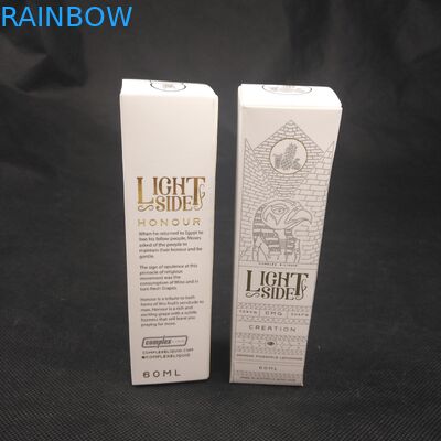 Boîte de papier de empaquetage d'impression faite sur commande, boîte cosmétique d'enveloppe de cadeau avec l'estampillage chaud