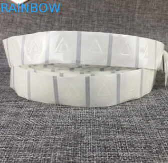 La douille de rétrécissement d'espace libre d'ANIMAL FAMILIER marque des autocollants de Braille type d'avertissement tactile adhésif de triangle