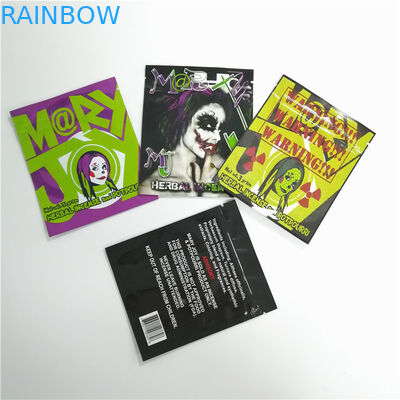 Le papier d'aluminium de catégorie comestible tiennent l'empaquetage gommeux d'ours de Cbd de sucrerie rescellable de poche