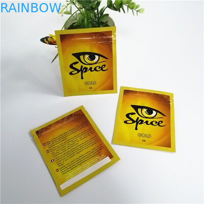 Le papier d'aluminium de catégorie comestible tiennent l'empaquetage gommeux d'ours de Cbd de sucrerie rescellable de poche