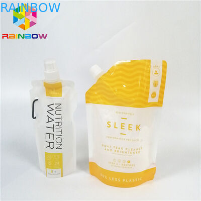 Preuve de fuite stratifiée par emballage liquide de poche de bec de jus de boissons pour la boisson