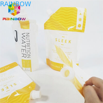 Preuve de fuite stratifiée par emballage liquide de poche de bec de jus de boissons pour la boisson