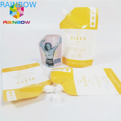 Preuve de fuite stratifiée par emballage liquide de poche de bec de jus de boissons pour la boisson