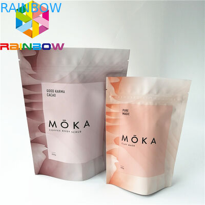 L'emballage de sel de mer tiennent des sacs de poche de tirette, tiennent des couleurs du sac de café 9