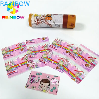 Le tube imprimé coloré de tasse de bouteille en verre de labels de douille de rétrécissement d'ANIMAL FAMILIER de PVC marque l'autocollant