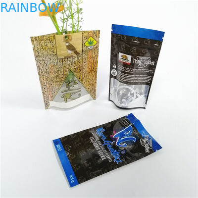 Encens de fines herbes de garçons de jungle empaquetant l'approbation zip-lock sans danger pour les enfants de FDA de poche de support