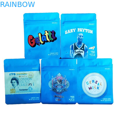 L'enfant de plastique résistant tiennent la taille biodégradable des sacs 3.5g d'emballage de fleur de poche