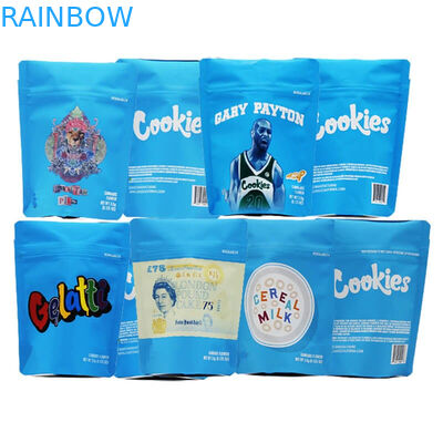 L'enfant de plastique résistant tiennent la taille biodégradable des sacs 3.5g d'emballage de fleur de poche