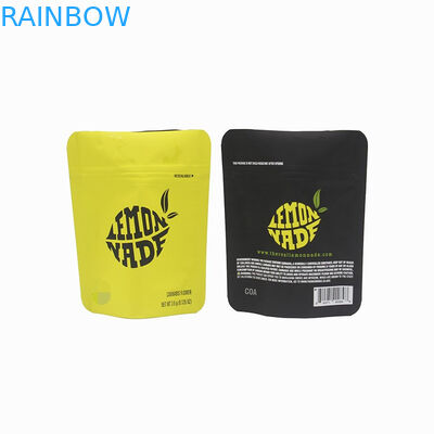 Empaquetage de fines herbes d'encens de la Californie Mylar de biscuits biodégradable avec le logo de Custom Company