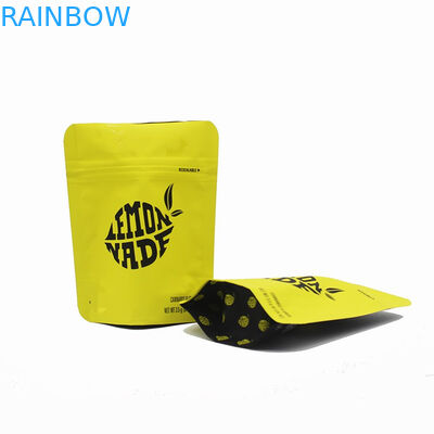 Empaquetage de fines herbes d'encens de la Californie Mylar de biscuits biodégradable avec le logo de Custom Company