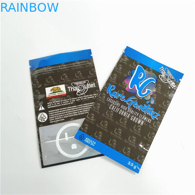 L'impression UV de lustre zip-lock tiennent l'approbation Nuts de GV d'emballage alimentaire de casse-croûte de poches