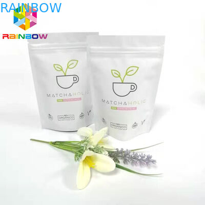 Les sacs à thé de matin empaquetant, brillant adapté aux besoins du client tiennent des poches que FDA a délivrées un certificat