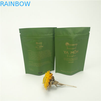 Le gousset du fond de papier d'aluminium met en sac l'emballage zip-lock d'impression de logo de preuve de fuite