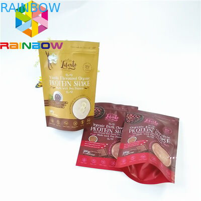 Mylar tiennent la preuve d'odeur d'emballage de café de thé de dessert de sacs de poche de tirette recyclable