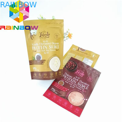 Réutilisez l'emballage en plastique de café de thé de dessert de gâteau d'impression de Digital de sacs de papier d'aluminium