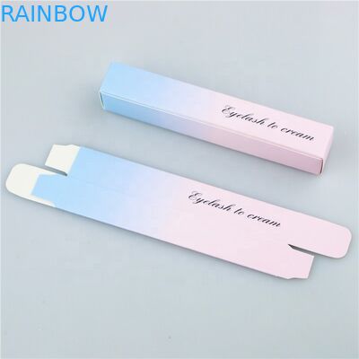 Logo fait sur commande de Priniting de carton d'emballage de boîte de papier d'eye-liner de mascara de rouge à lèvres