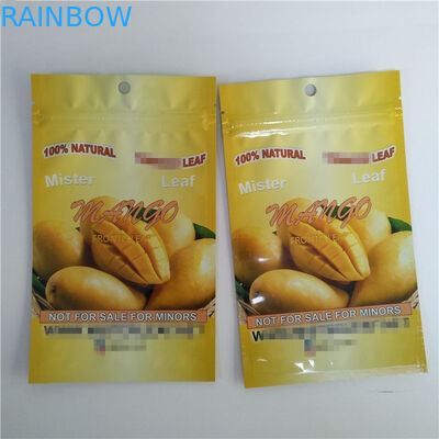 Sacs rescellables d'emballage de preuve d'odeur, paquet gras thermoscellé de granola de sacs à thé