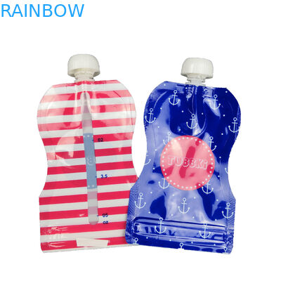 Couleur matérielle stratifiée par emballage réutilisable de la poche CMYK de bec d'aliment pour bébé pour des boissons