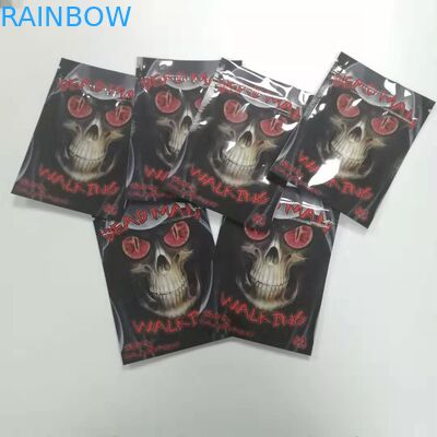 Papier d'aluminium zip-lock de sachets en plastique de preuve d'enfant empaquetant l'impression de Gravnre adaptée aux besoins du client